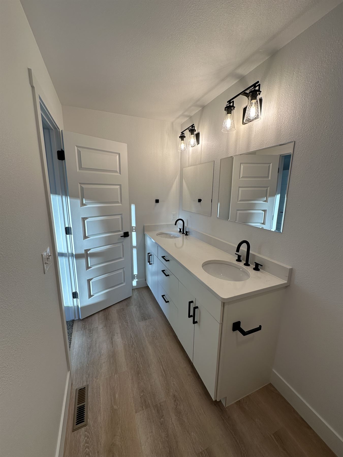 Bathroom in a home built by Build It Brothers